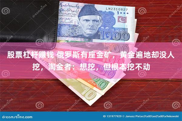 股票杠杆赚钱 俄罗斯有座金矿，黄金遍地却没人挖，淘金者：想挖，但根本挖不动